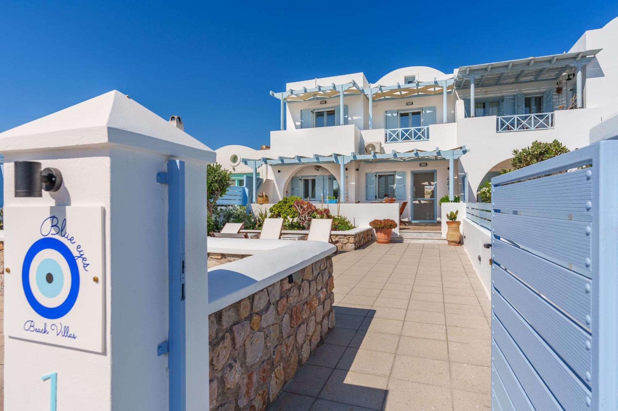 Blue Eyes Beach Villas Monolithos Buitenkant foto