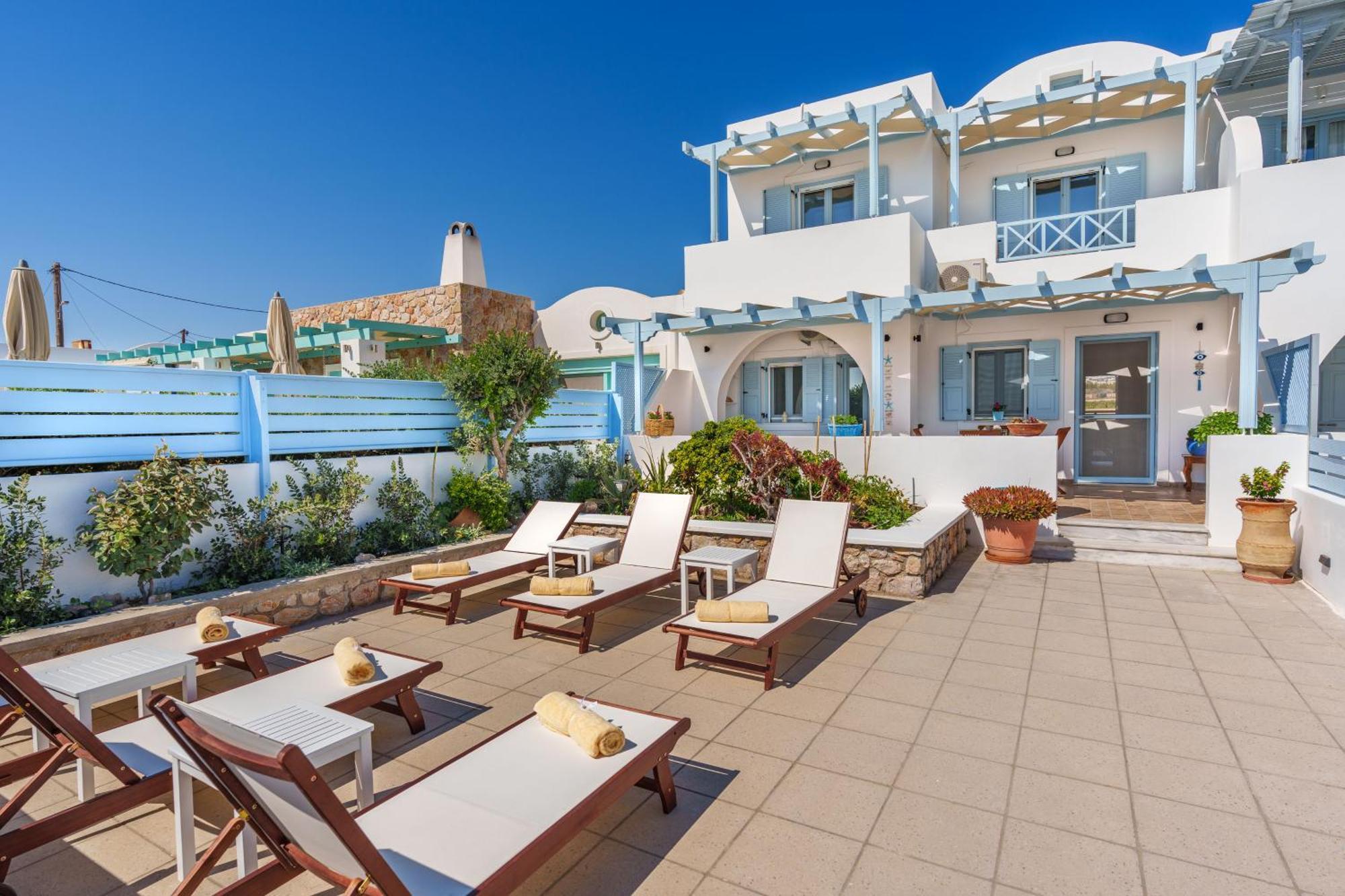 Blue Eyes Beach Villas Monolithos Buitenkant foto