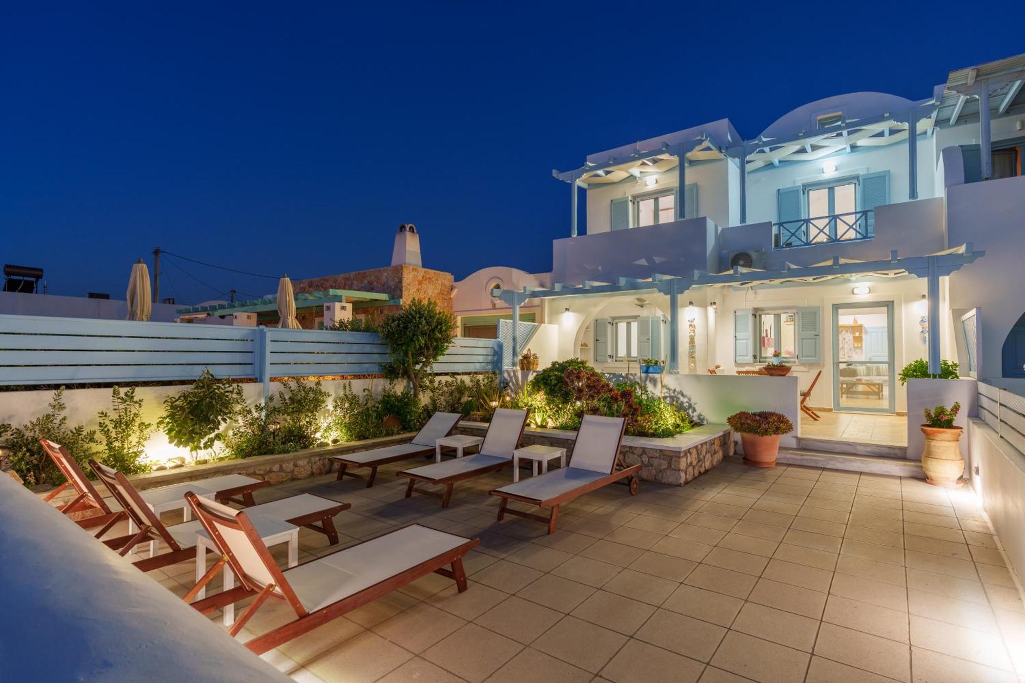 Blue Eyes Beach Villas Monolithos Buitenkant foto