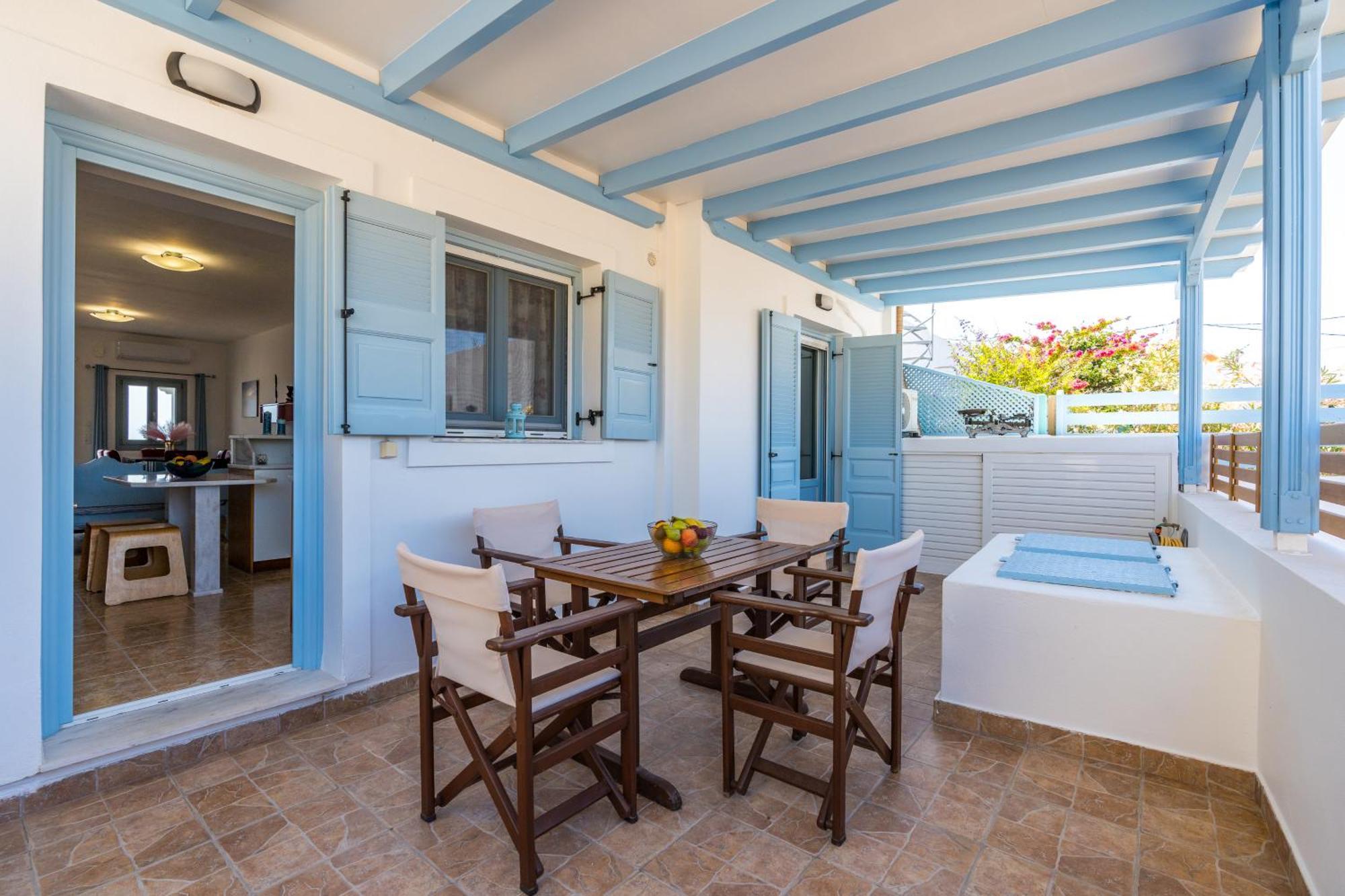 Blue Eyes Beach Villas Monolithos Buitenkant foto