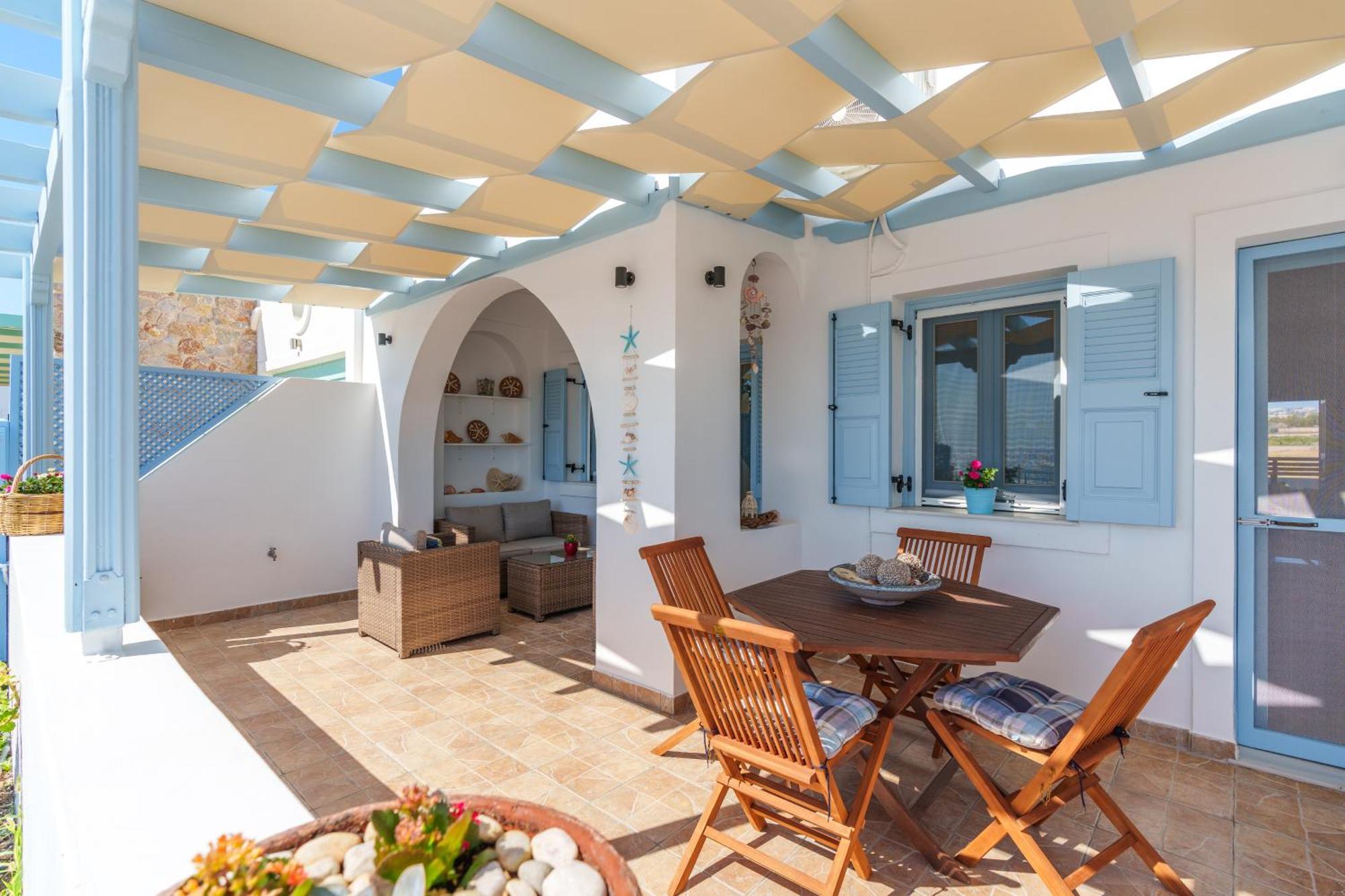 Blue Eyes Beach Villas Monolithos Buitenkant foto