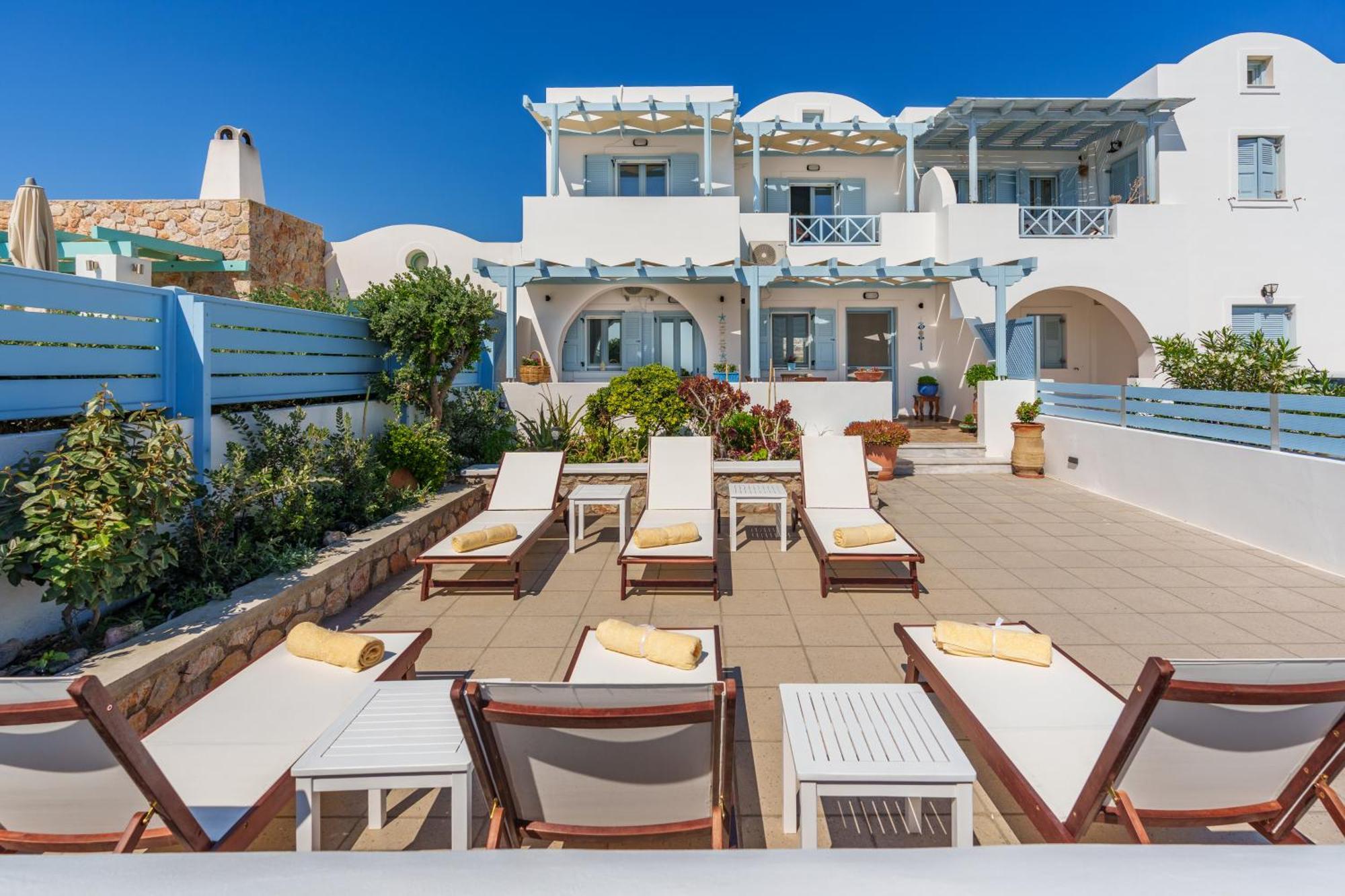 Blue Eyes Beach Villas Monolithos Buitenkant foto