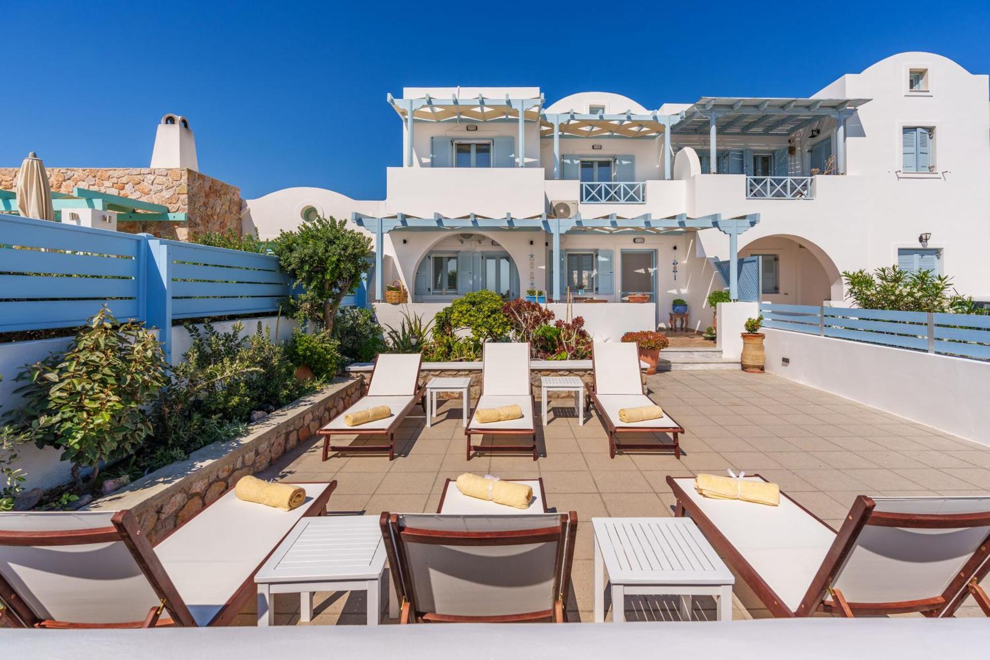 Blue Eyes Beach Villas Monolithos Buitenkant foto