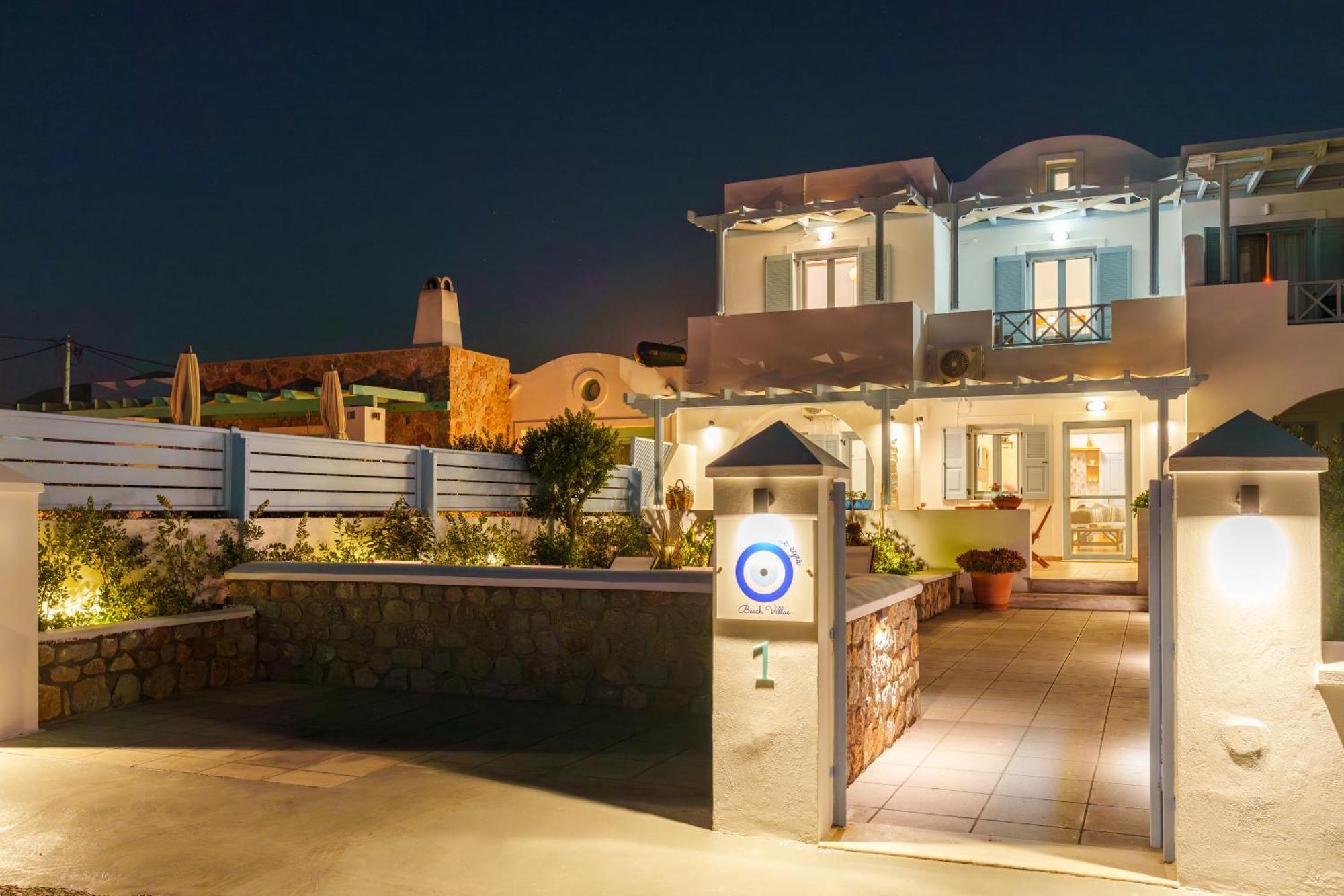 Blue Eyes Beach Villas Monolithos Buitenkant foto
